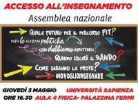 III Assemblea Nazionale sul FIT e l'accesso all'insegnamento